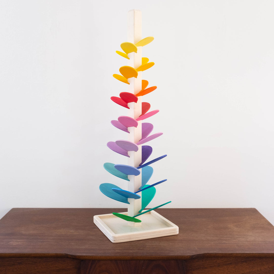 Wooden Cascading Musical Marble Tower- Available in Three Sizes!