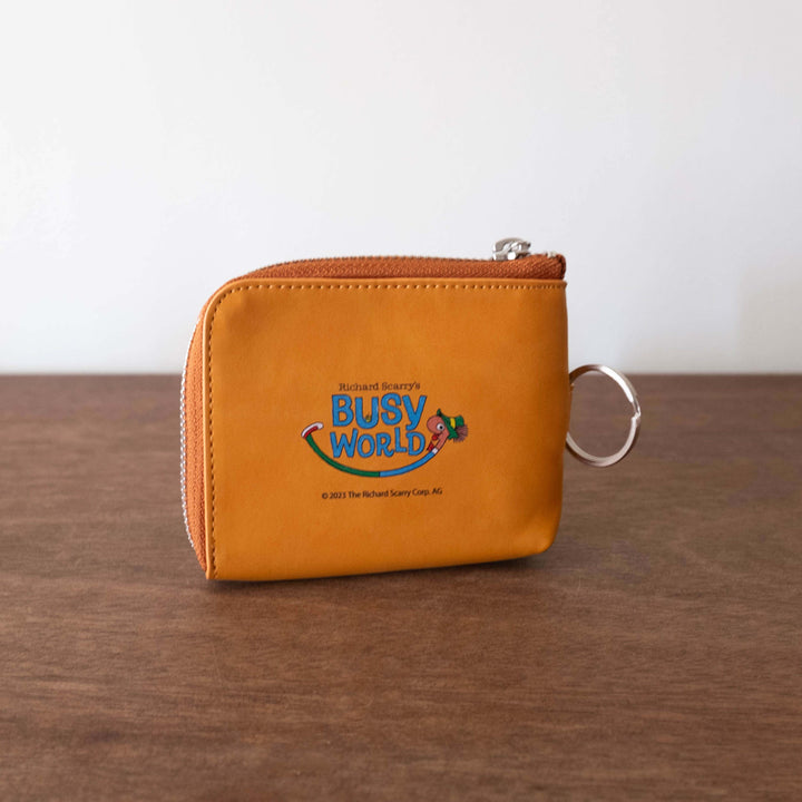 Richard Scarry Zip Wallet with Key Ring- #1