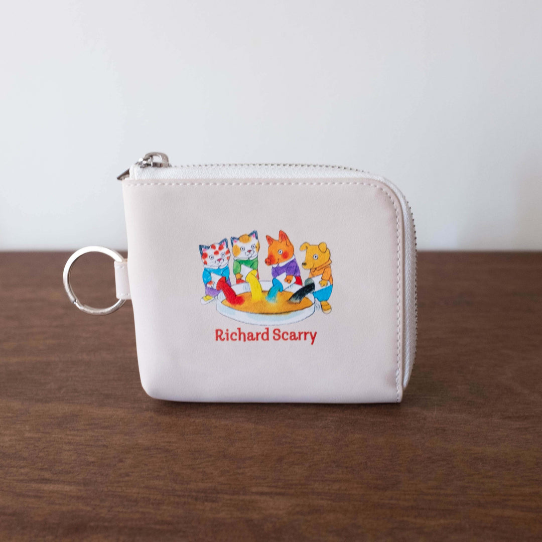 Richard Scarry Zip Wallet with Key Ring- #2