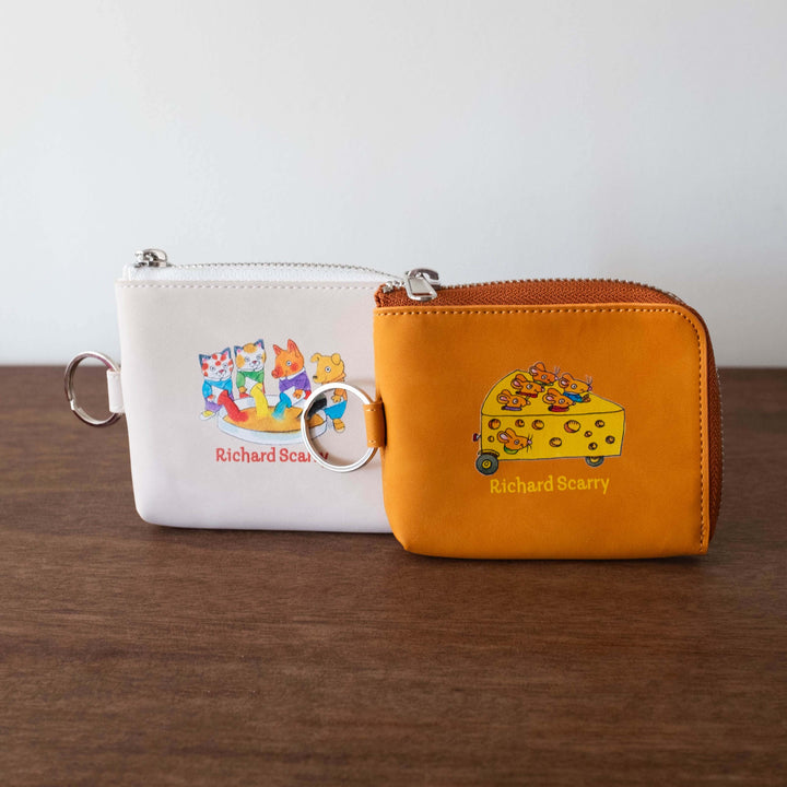 Richard Scarry Zip Wallet with Key Ring- #1