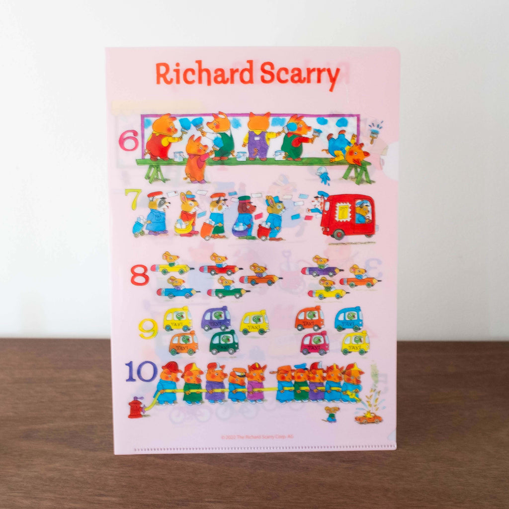 Richard Scarry Clear File Folder - #2