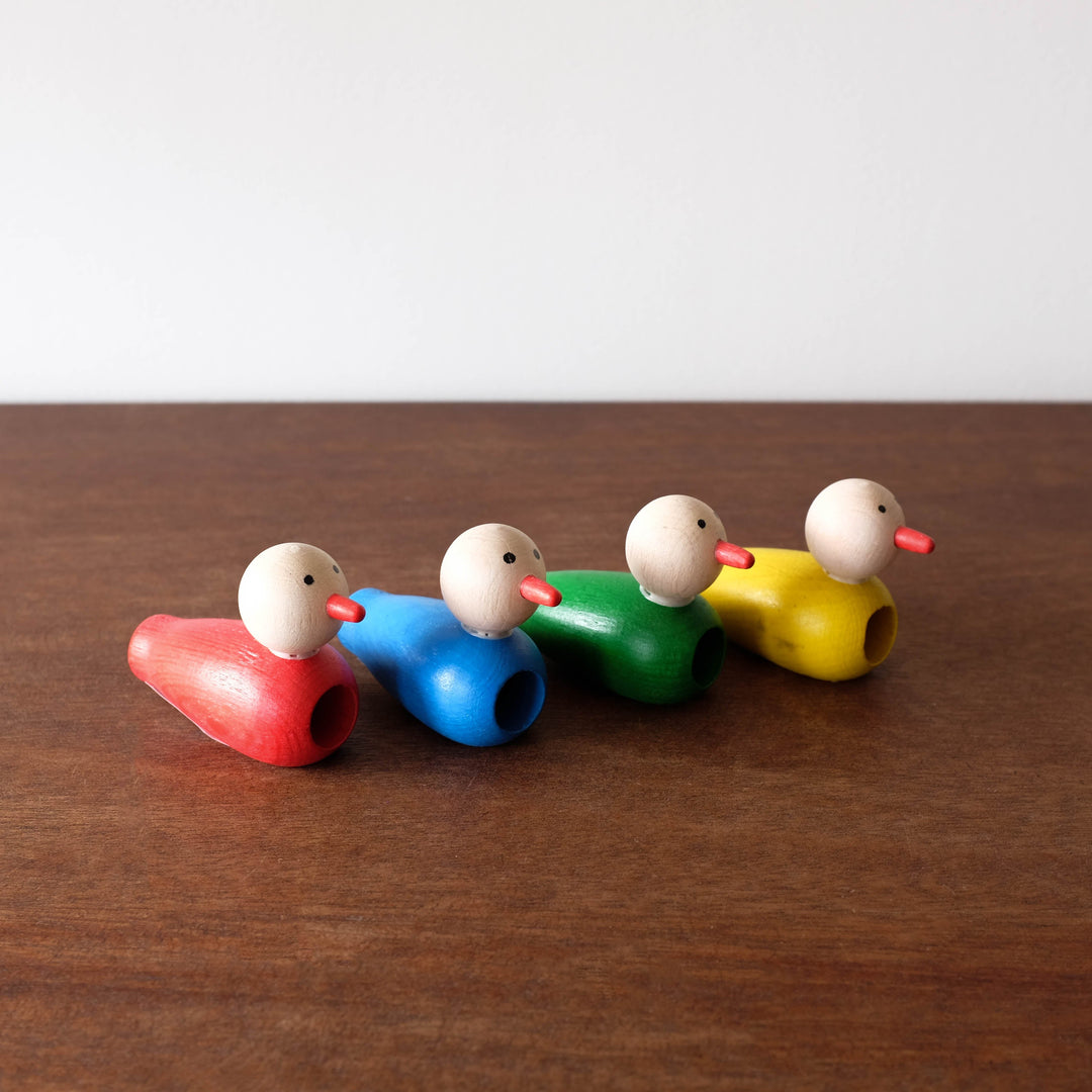 NEW French Wooden Bird Call Whistle- Available in Four Colors!