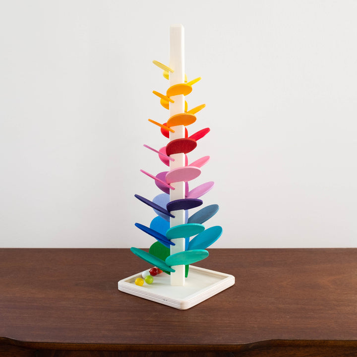 Wooden Cascading Musical Marble Tower- Available in Three Sizes!