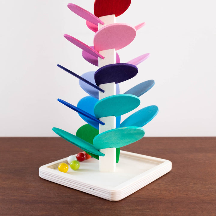 Wooden Cascading Musical Marble Tower- Available in Three Sizes!