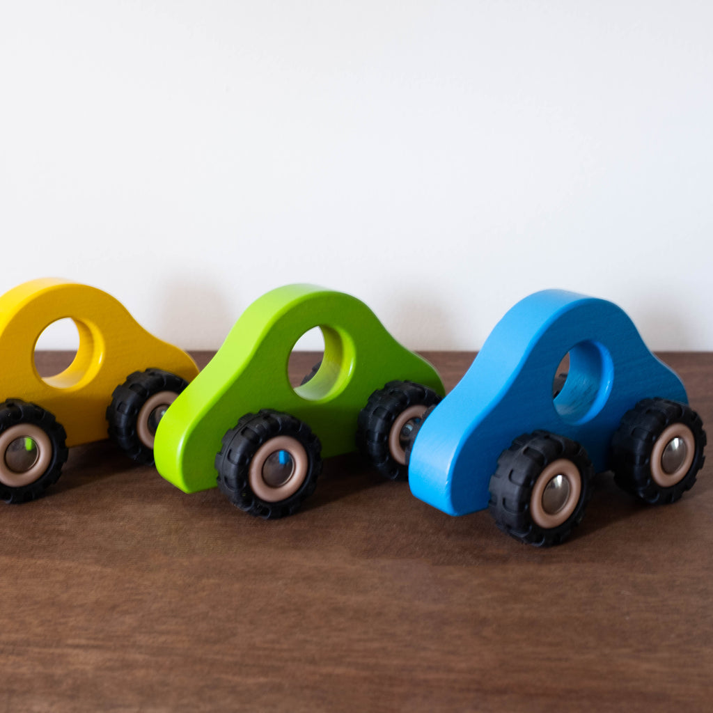 New Wooden Vehicle Car- Available in 4 Colors!