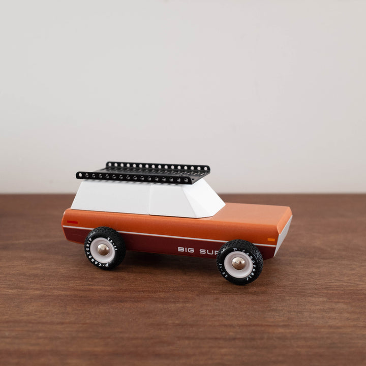 NEW Big Sur the Wooden Car Toy- Brown