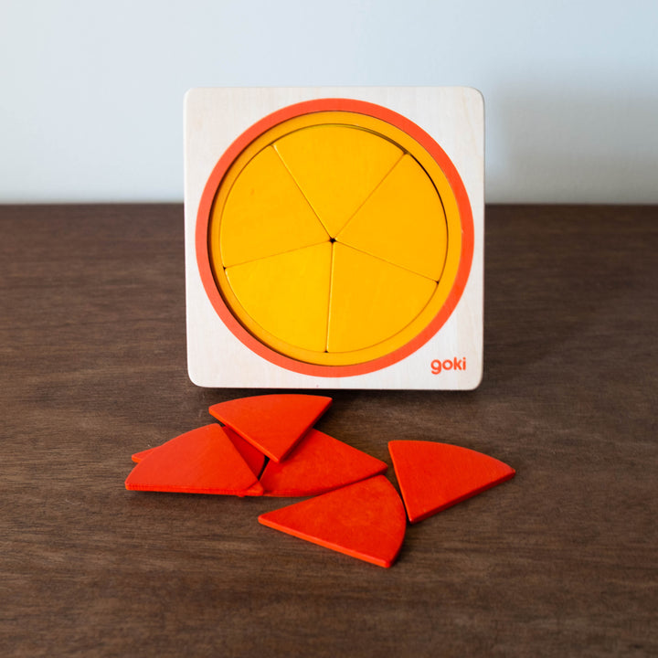 Wooden Lift Up Circle Puzzle