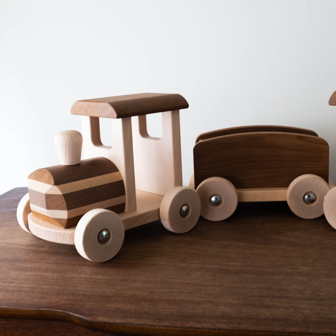 Jumbo Heirloom Wooden Train - 3 pc. Set