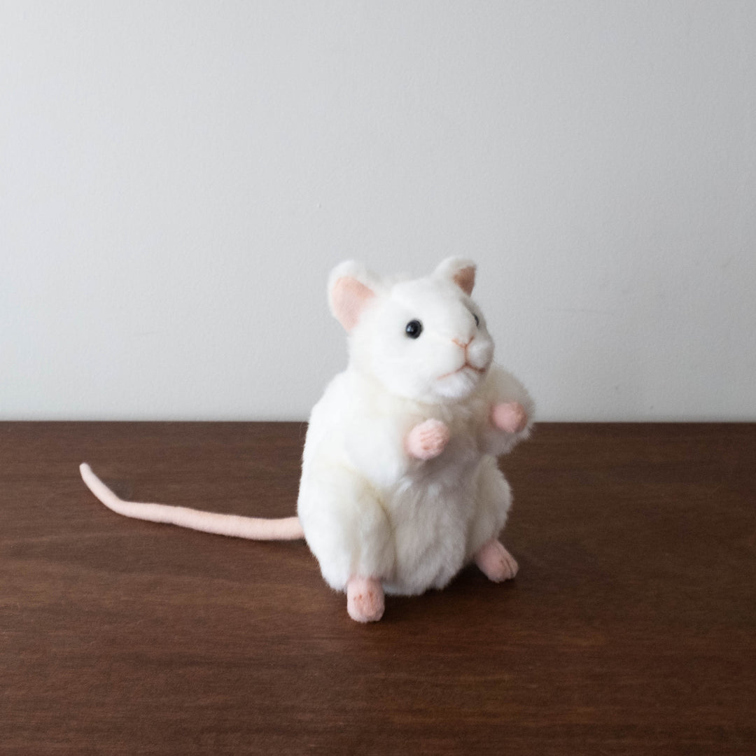 NEW White German Mouse Stuffed Animal