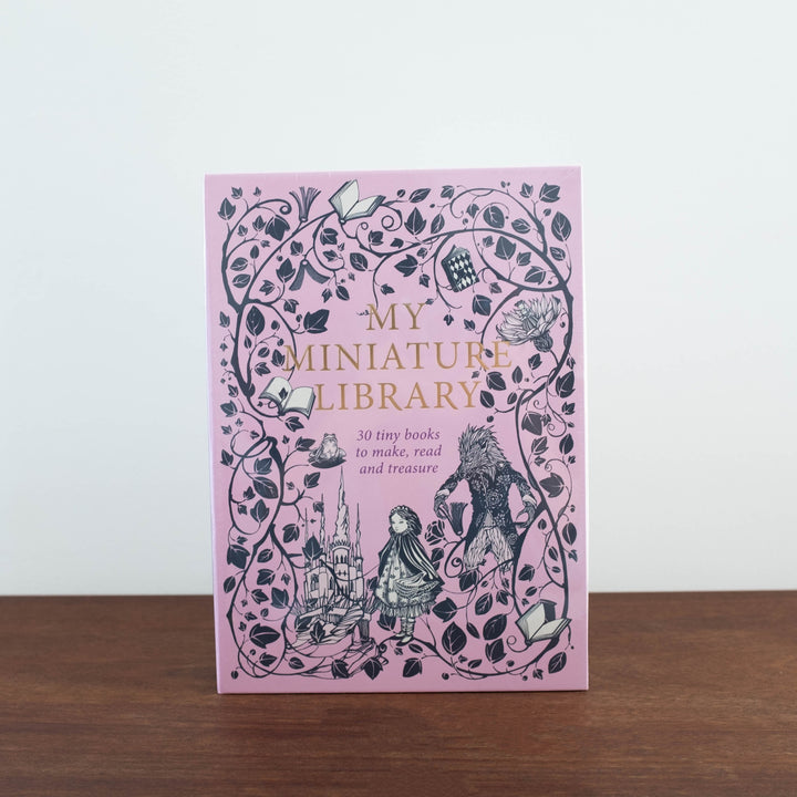 NEW My Miniature Library DIY Set