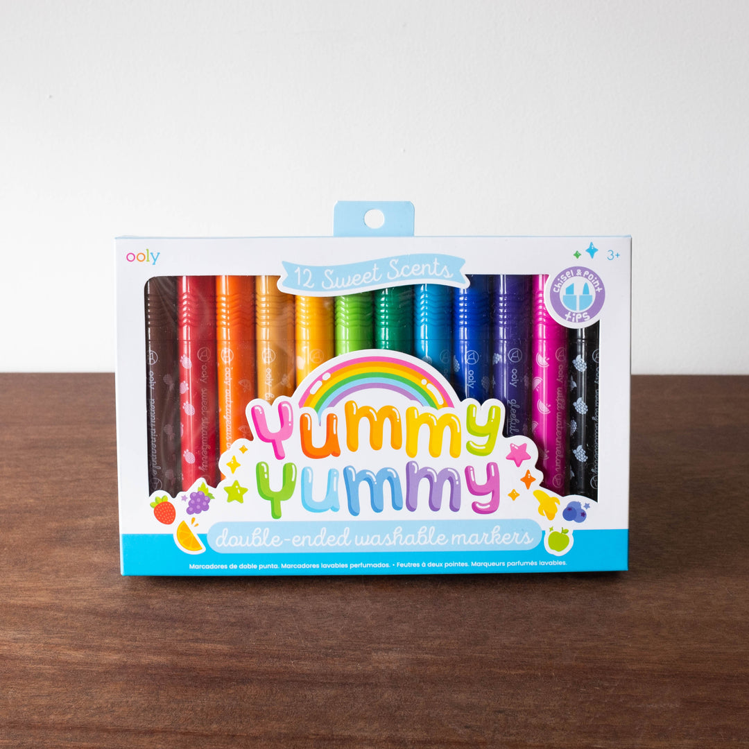 NEW Yummy Yummy Scented Markers - Set of 12