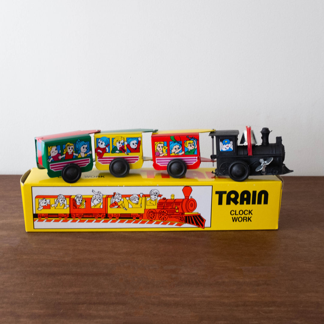 NEW Retro Tin Toy Railroad Train