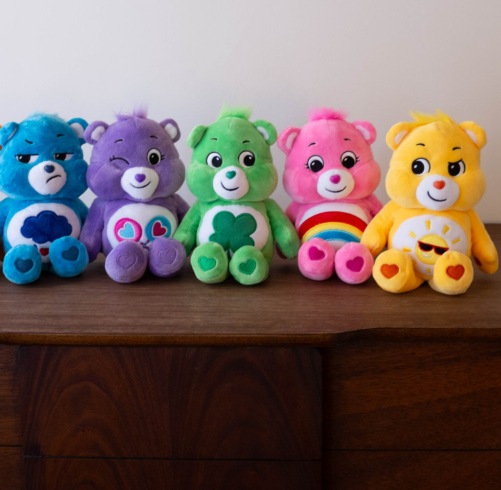 Retro Care Bears Collectible Stuffed Animals - Bean Plush