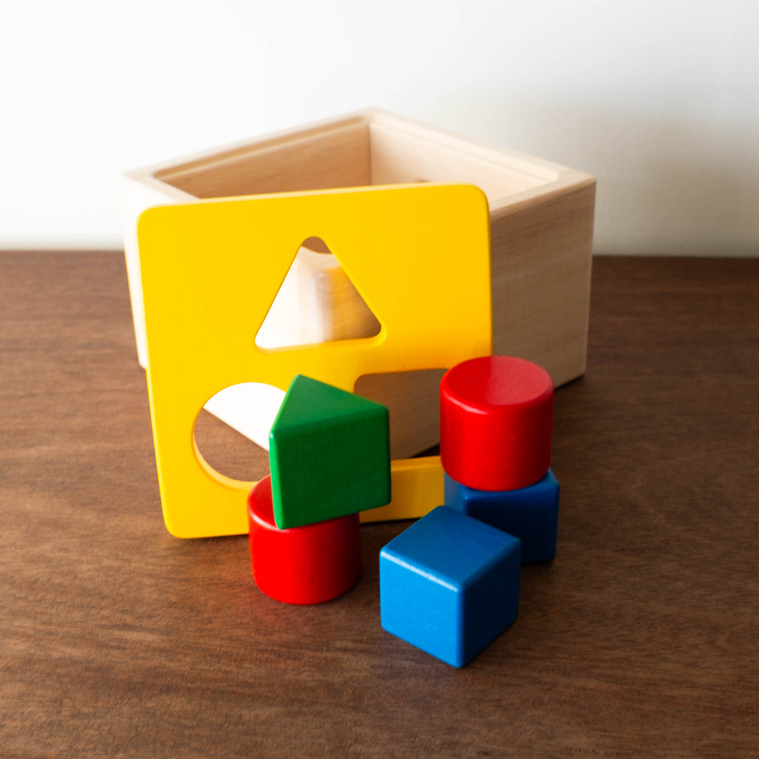 Wooden Shape Sorter Toy