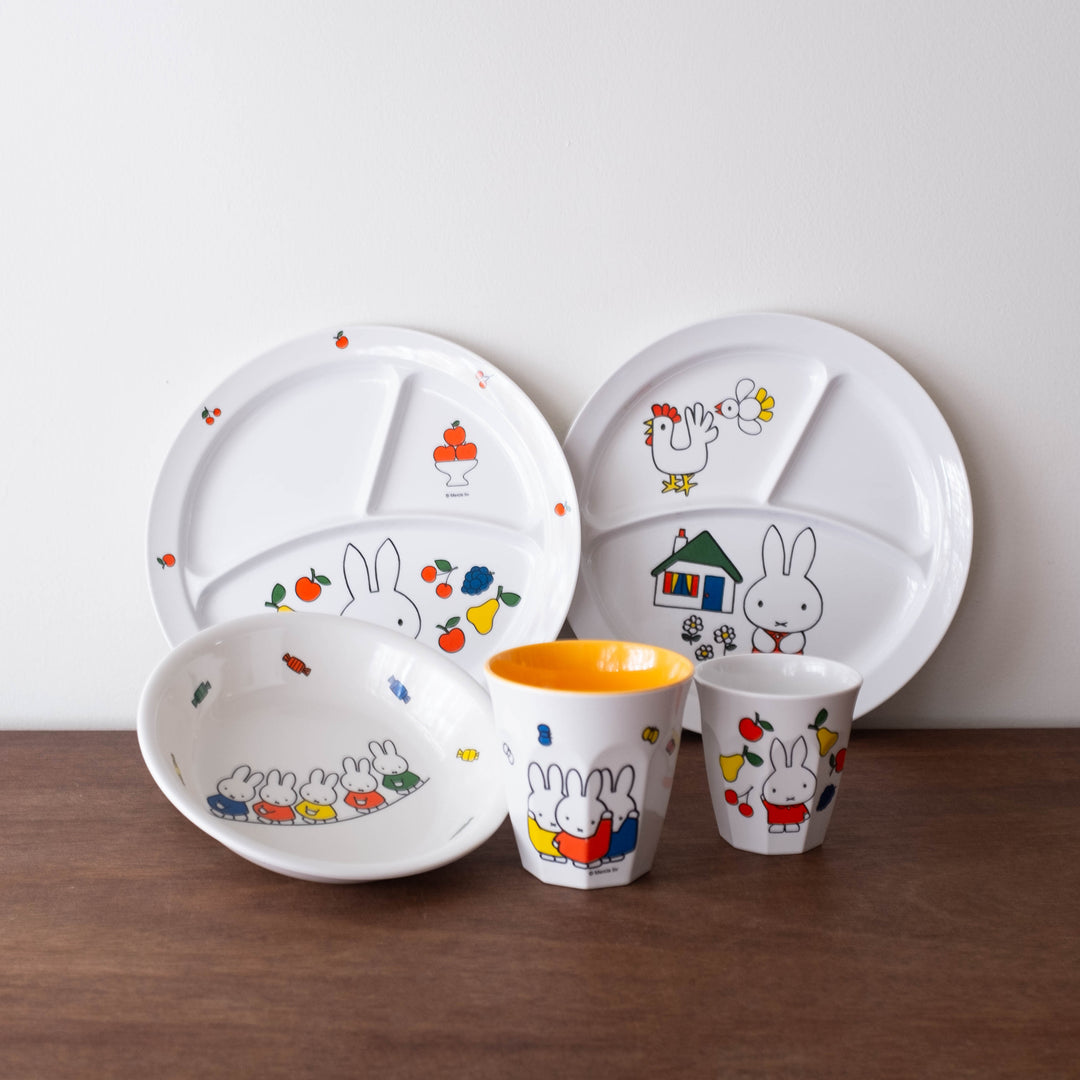 Miffy Retro Melamine Cup- #1 (larger)