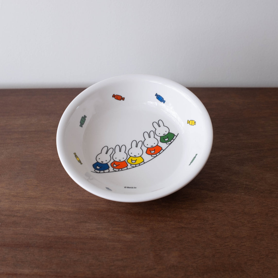 NEW Miffy Retro Melamine Bowl Plate