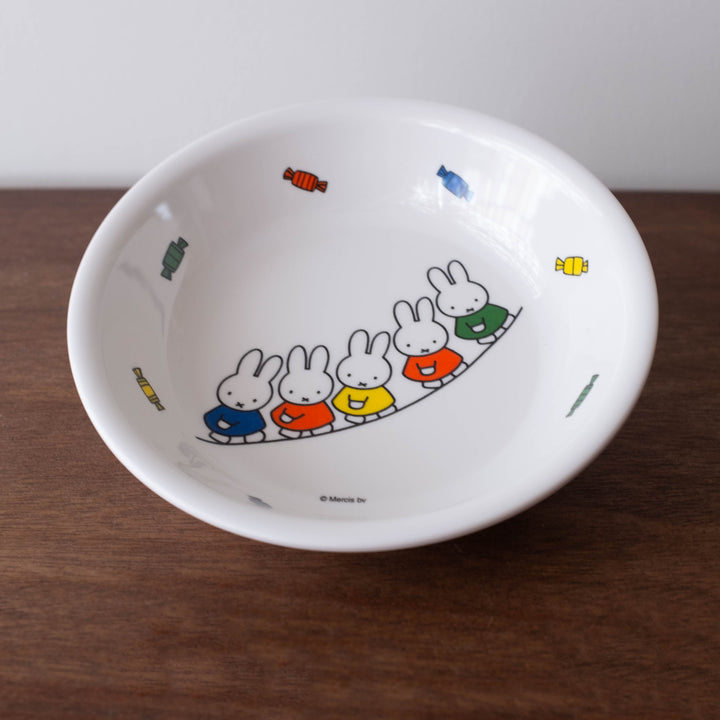 NEW Miffy Retro Melamine Bowl Plate