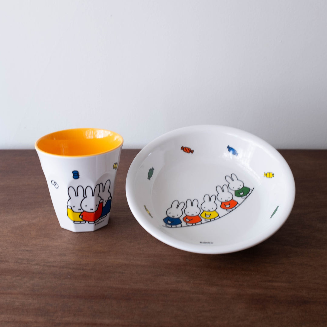 NEW Miffy Retro Melamine Bowl Plate