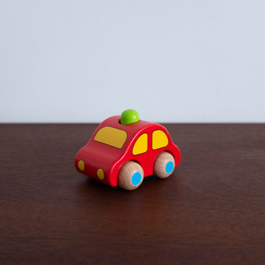 NEW Wooden Cars with Horn Toy