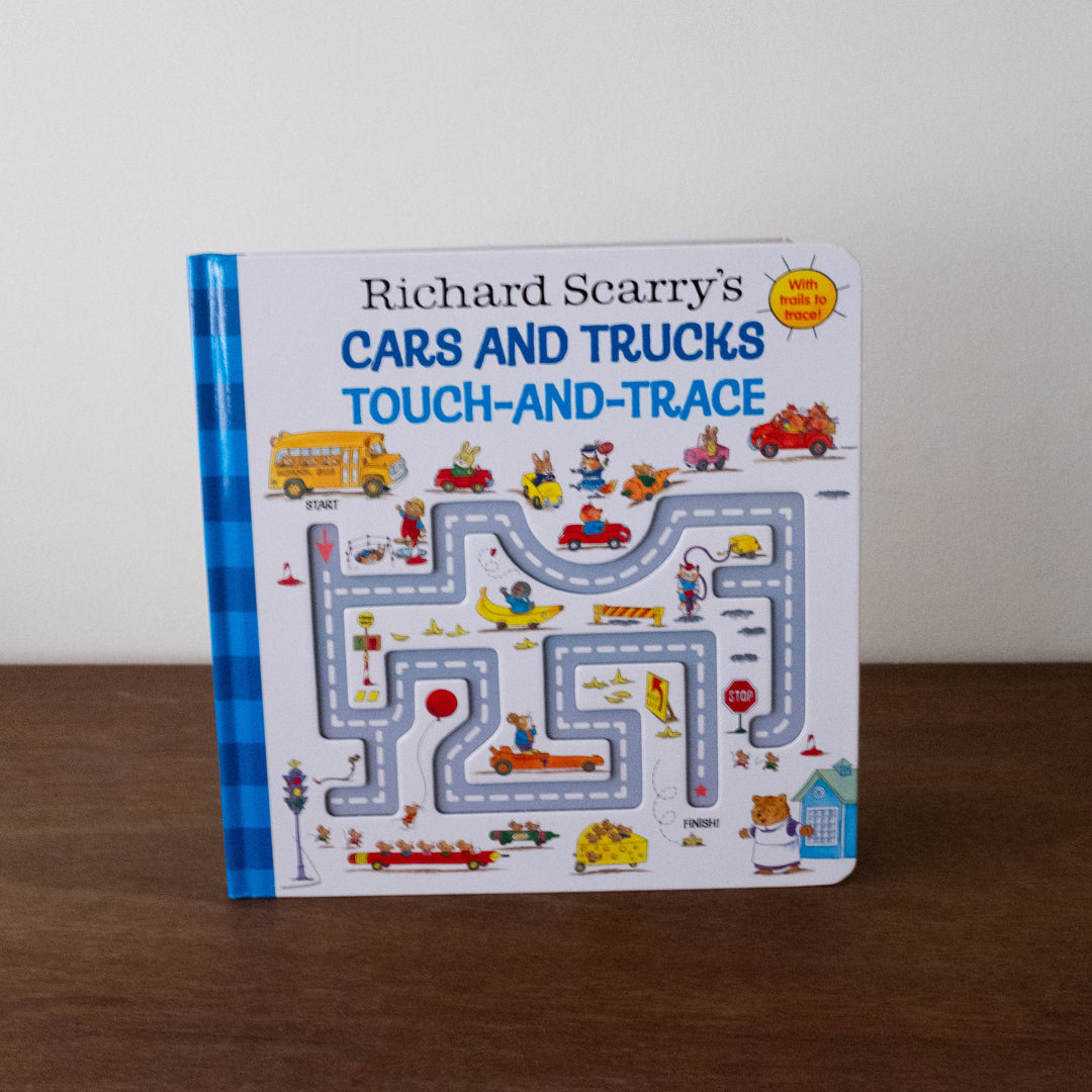 Richard Scarry's Cars and Trucks Touch-and-Trace