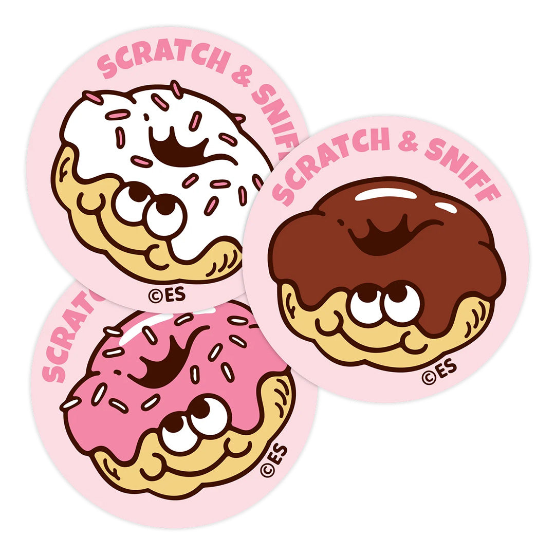 Donuts Scratch & Sniff Stickers