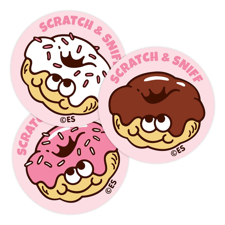 Donuts Scratch & Sniff Stickers