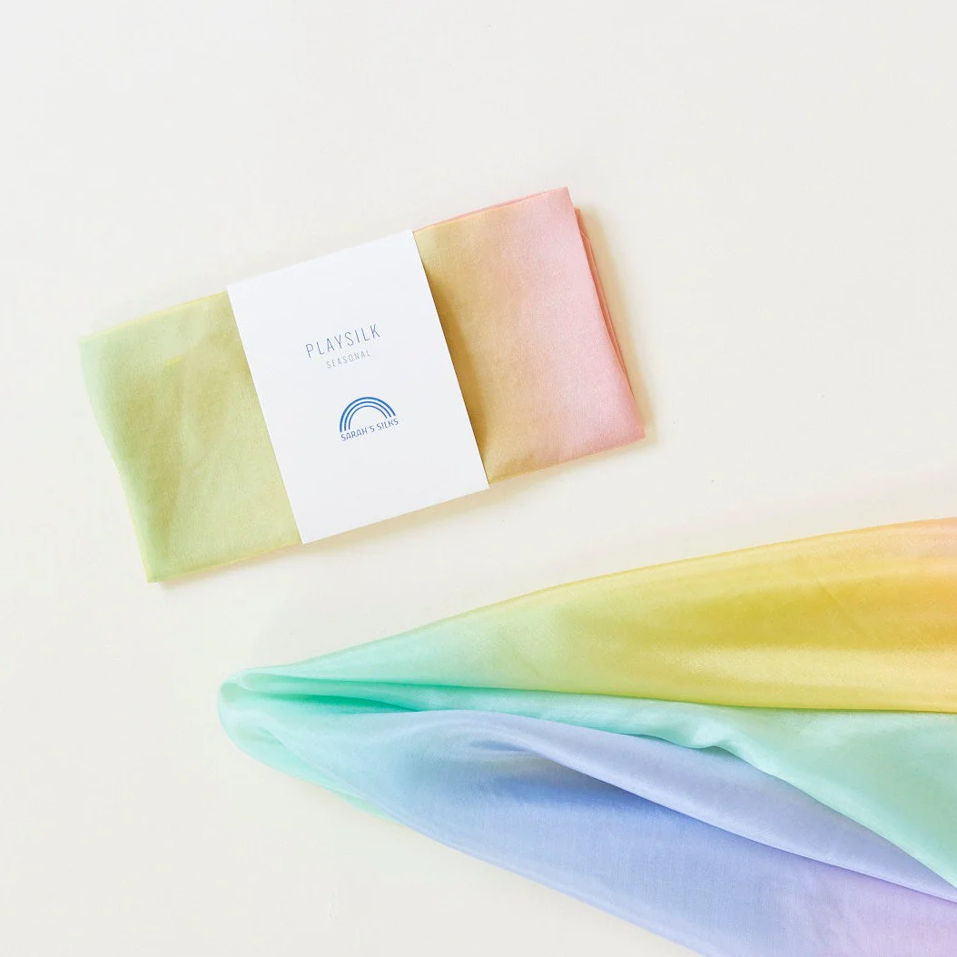 Soft Rainbow Playsilk