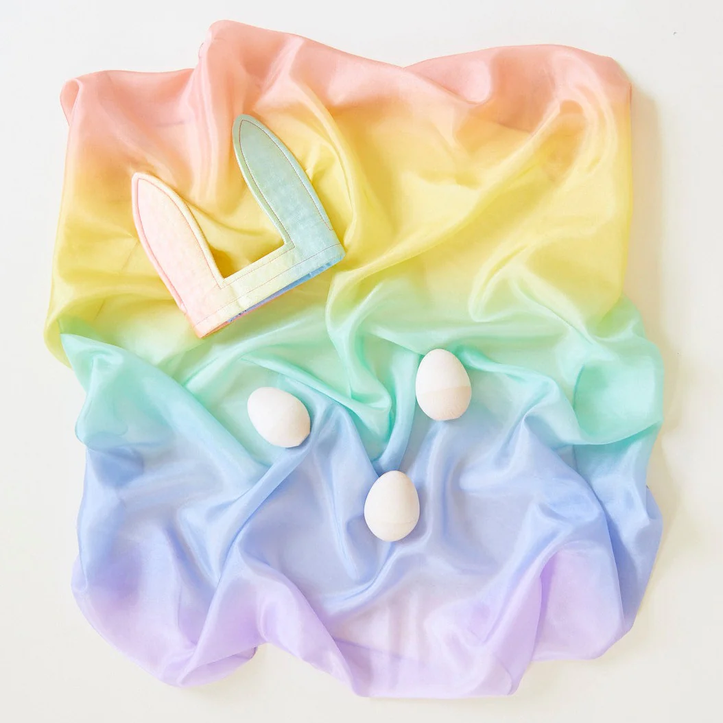 Soft Rainbow Playsilk