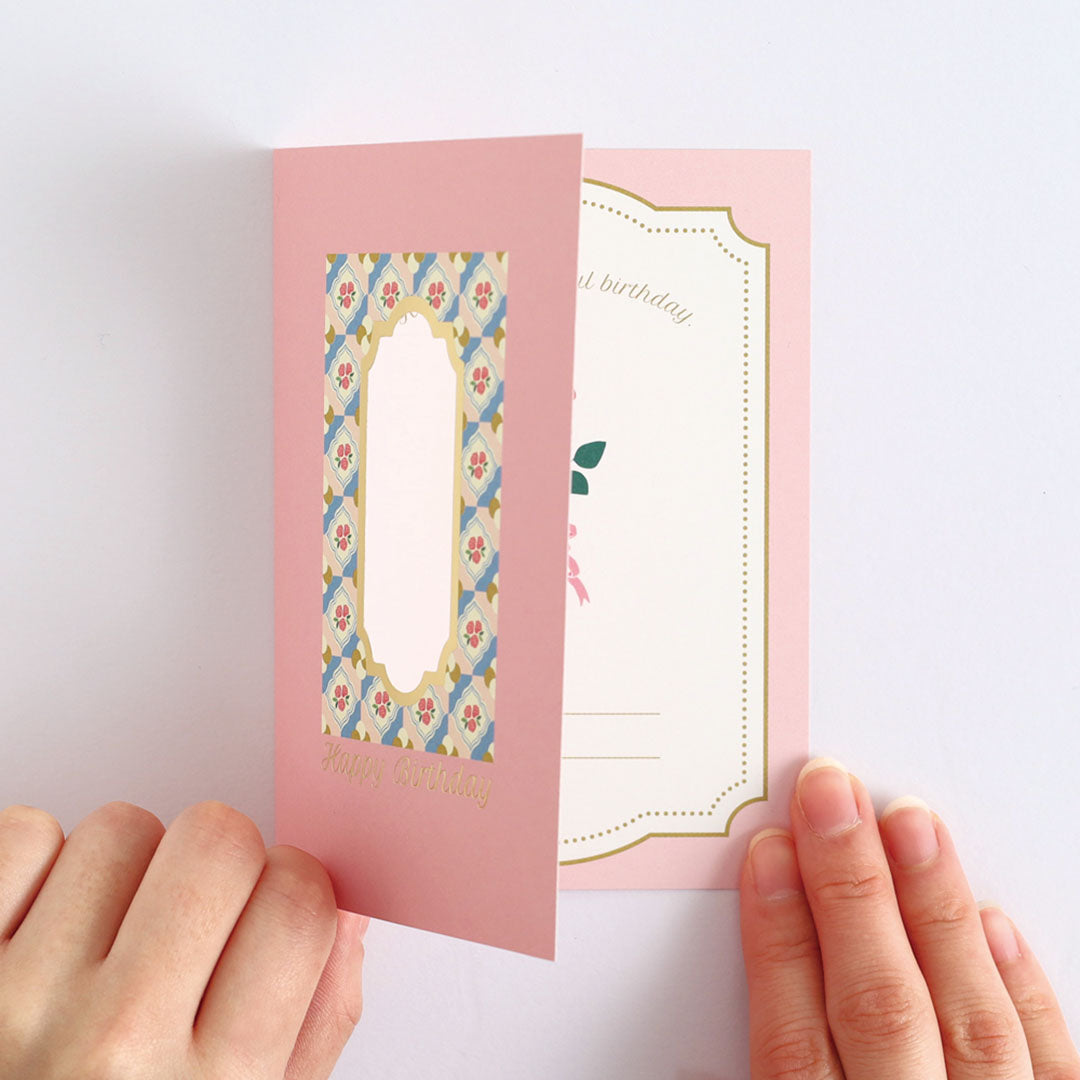 Flor Choose Greeting Card - Roses (Happy Birthday)