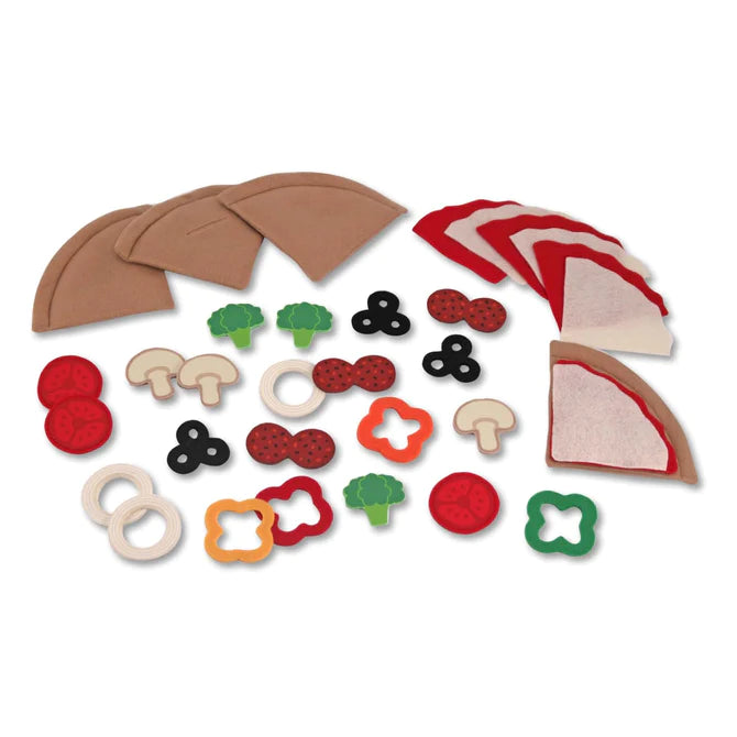 Felt Food Pizza Set