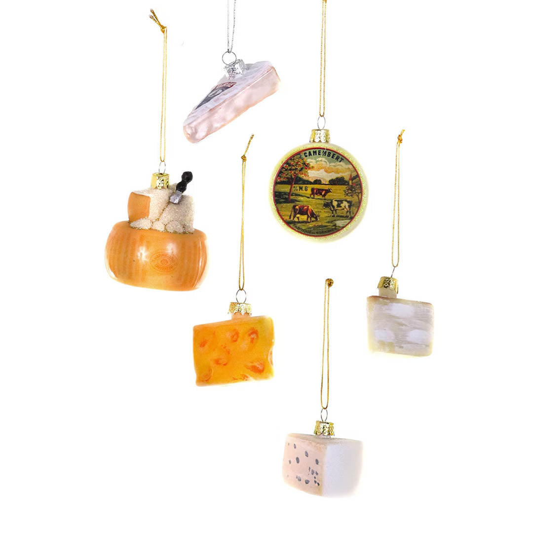 Tiny Fromage Cheese Ornament