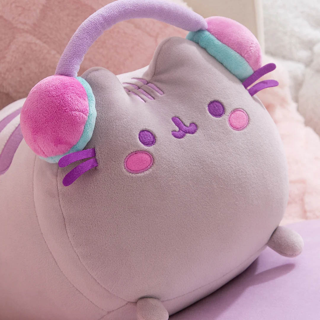 Gamer Pusheen Log Squisheen Plush 11"