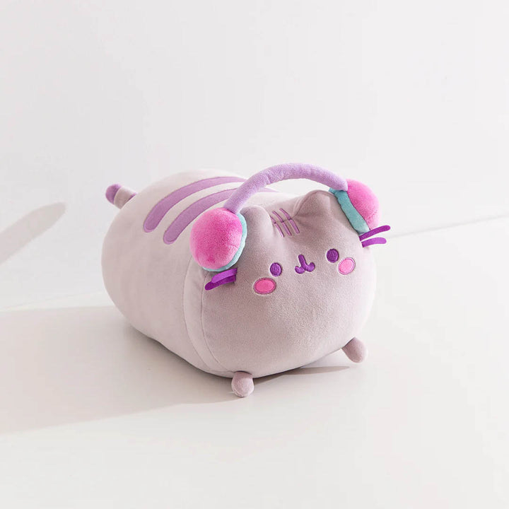 Gamer Pusheen Log Squisheen Plush 11"