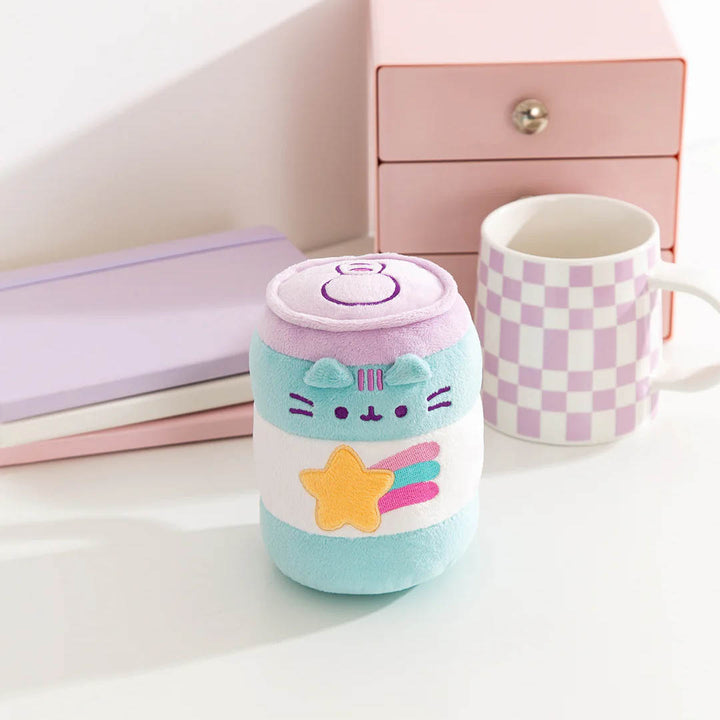 Pusheen Gamer Girl Pop Sip Drink Plush 6"