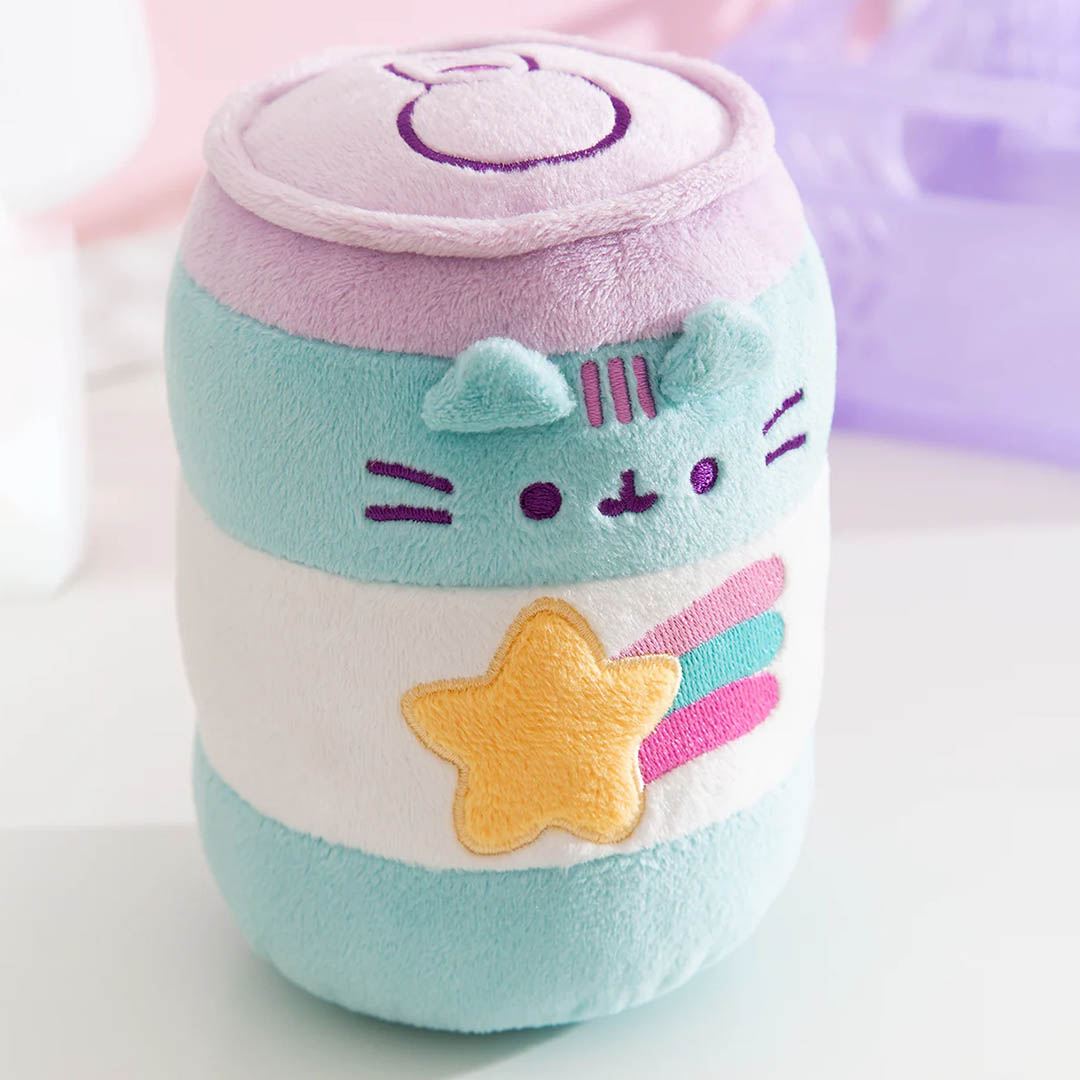 Pusheen Gamer Girl Pop Sip Drink Plush 6"