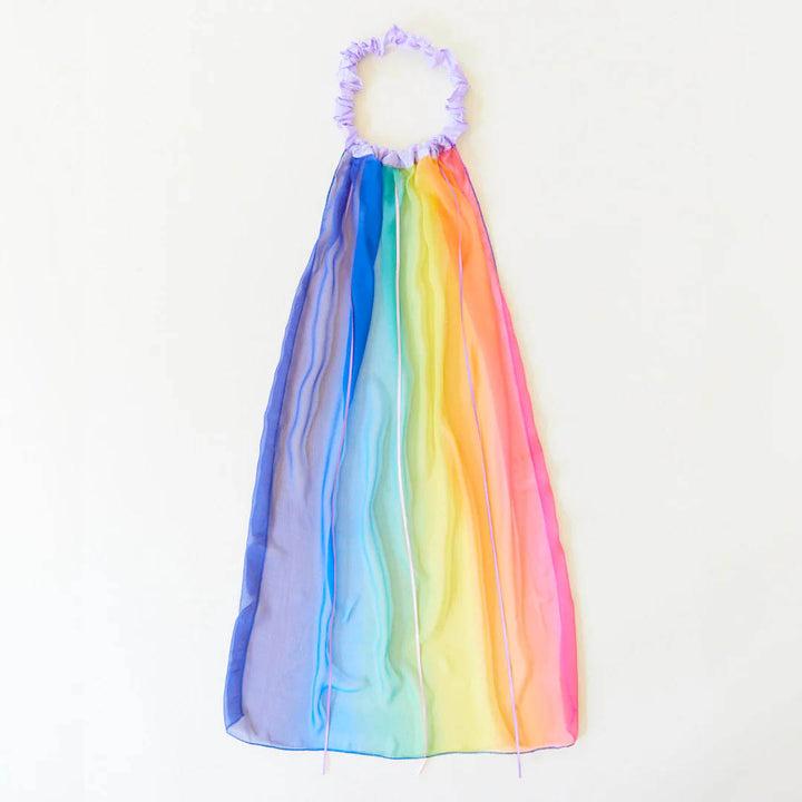 Rainbow Play Veil Crown