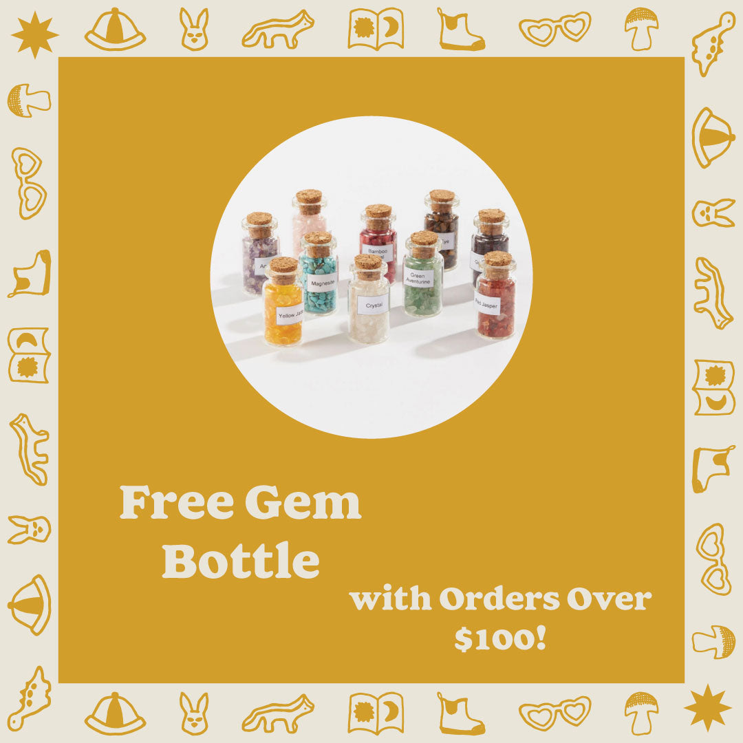 Free Gem Bottle With Orders Over $100!