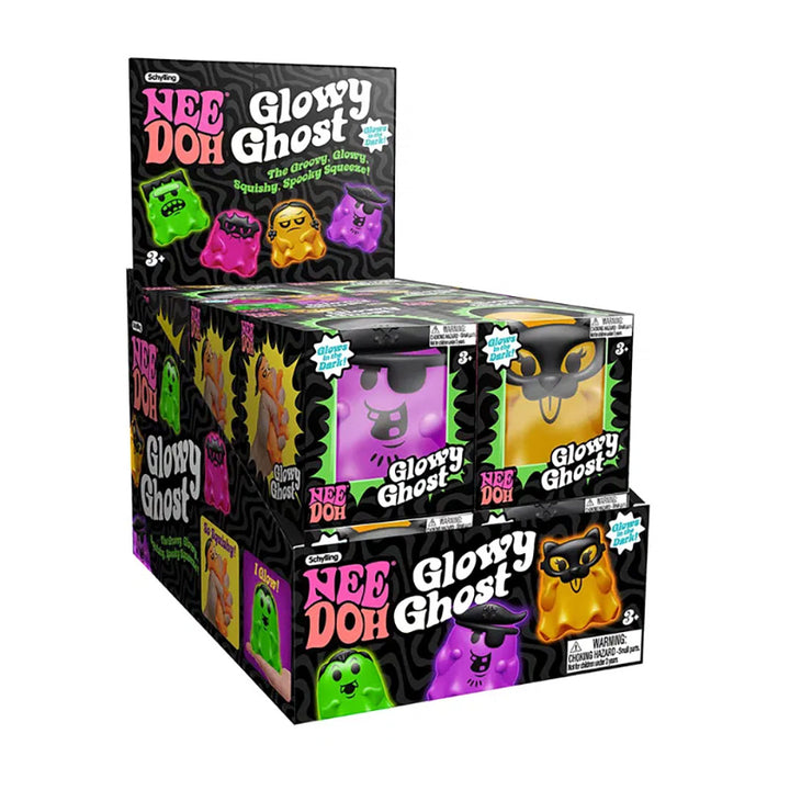 NO RESTOCKS! ALL SOLD OUT! NeeDoh Glowy Ghost
