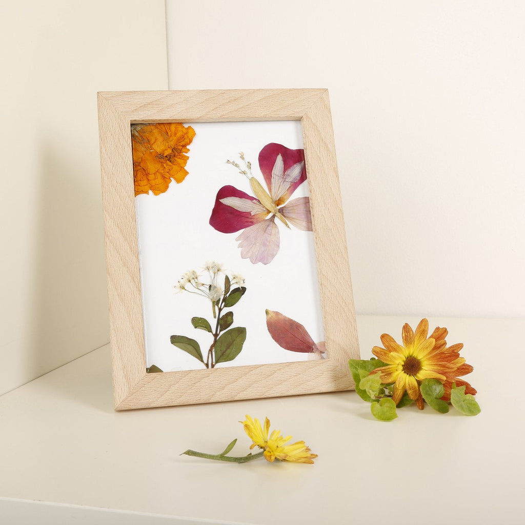 NEW Huckleberry Pressed Flower Wooden Frame Kit