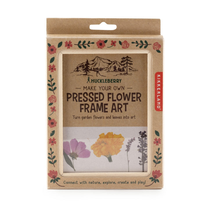Huckleberry Pressed Flower Wooden Frame Kit