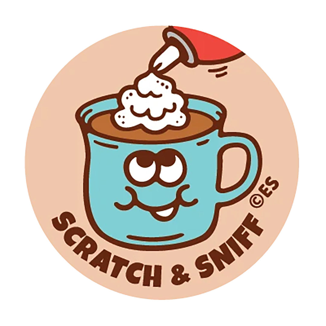 Hot Chocolate Scratch & Sniff Stickers