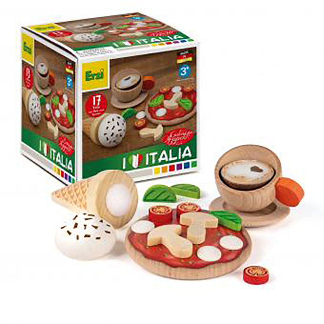 Italian Assortment Play Food Wooden Set