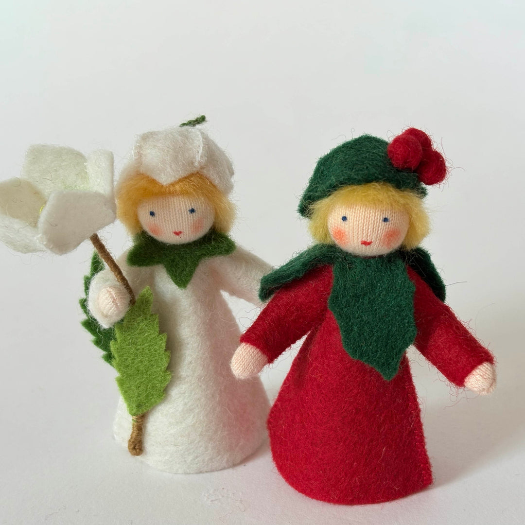 Wool Felt: Christmas Rose