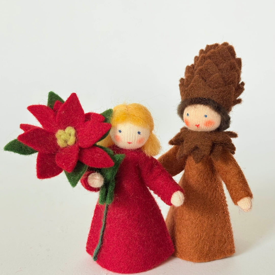 Wool Felt: Pinecone Standing