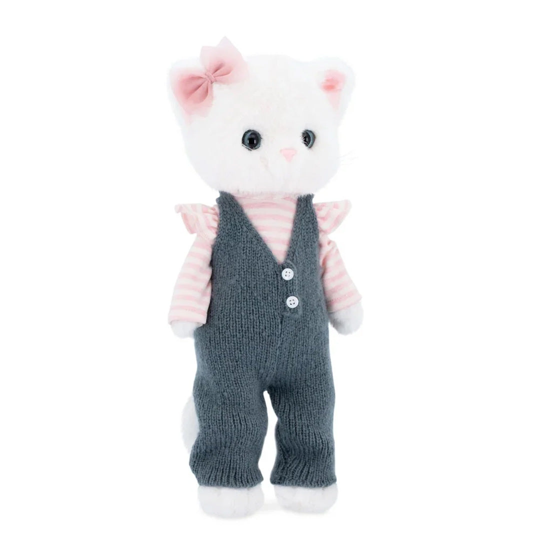 Lucky Kitty Sophie Plush Doll: Elegant Kitten