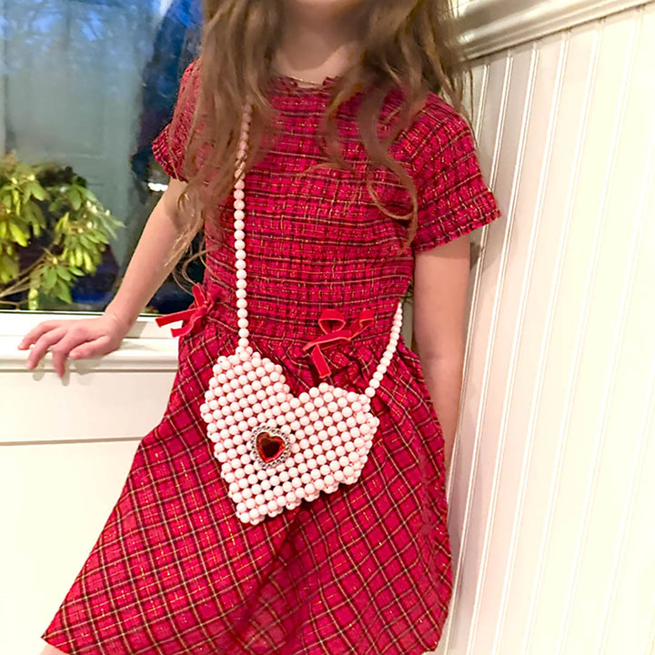 Heartfelt Sparkle Pearl Handbag