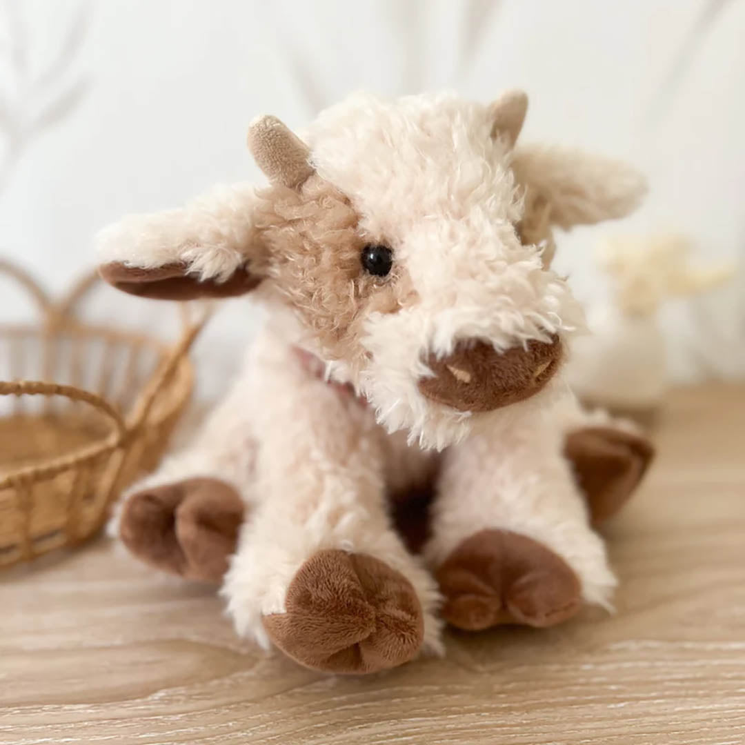 Caleb Cow Plush Doll