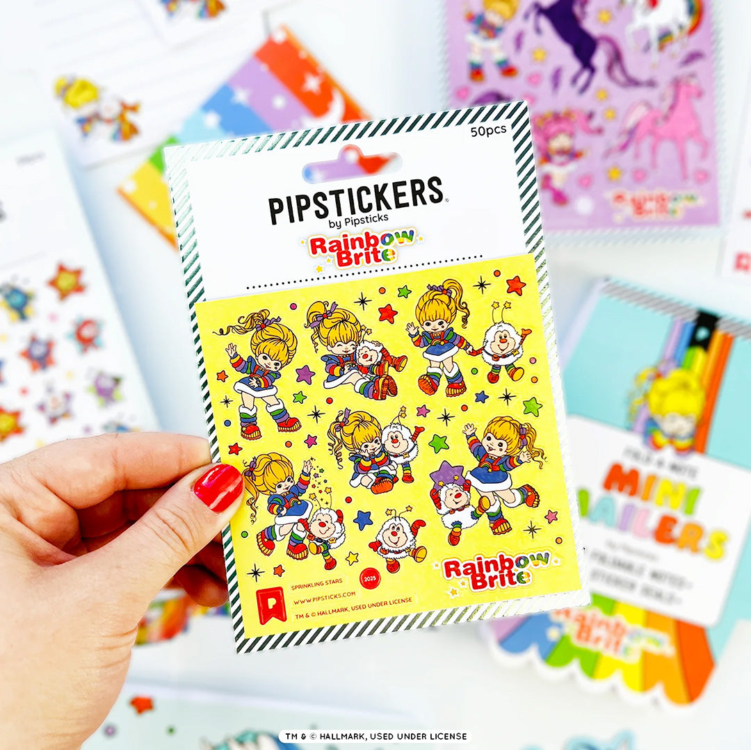 Rainbow Brite Sprinkling Stars Stickers