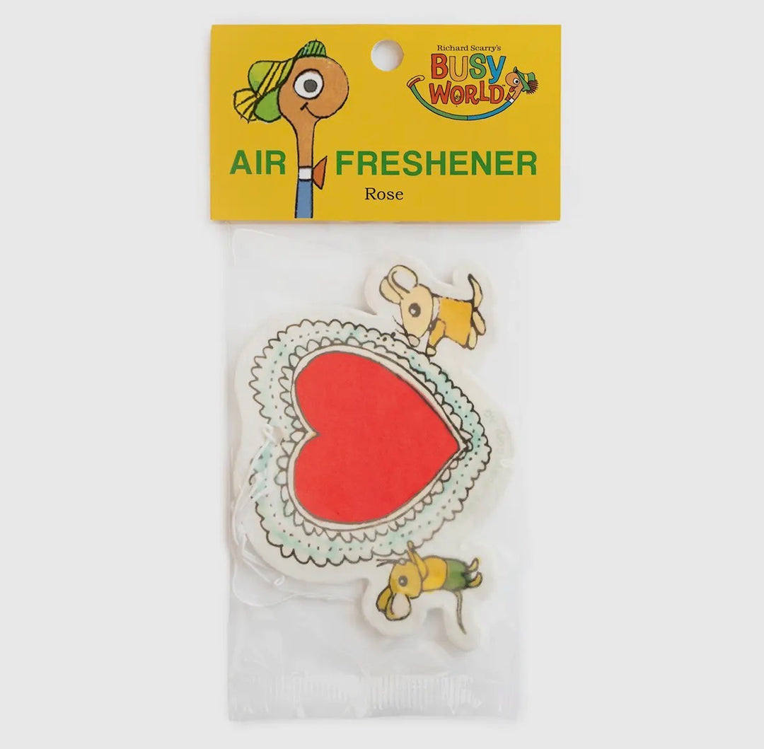 NEW Hearts Mice Richard Scarry Air Freshener