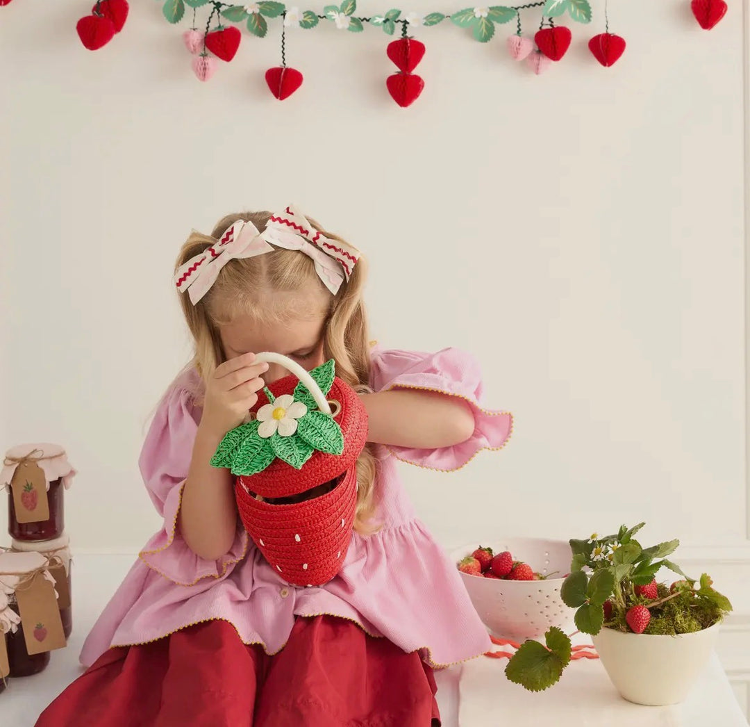 Red Strawberry Garden Bag